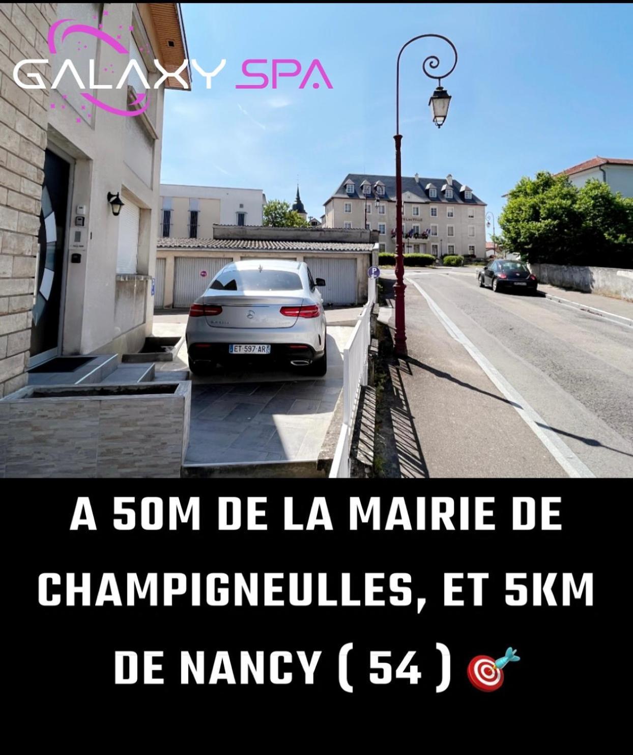 GALAXY SPA - Suite Venus avec Jacuzzi et Sauna Privatif Champigneulles Exterior foto
