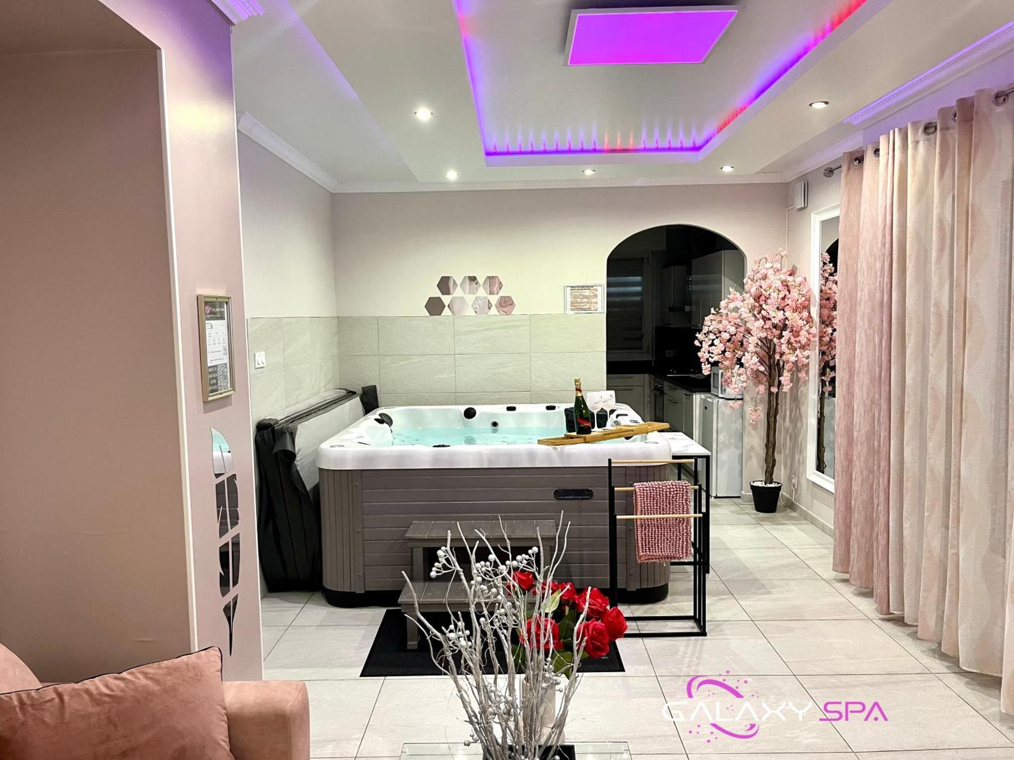 GALAXY SPA - Suite Venus avec Jacuzzi et Sauna Privatif Champigneulles Exterior foto