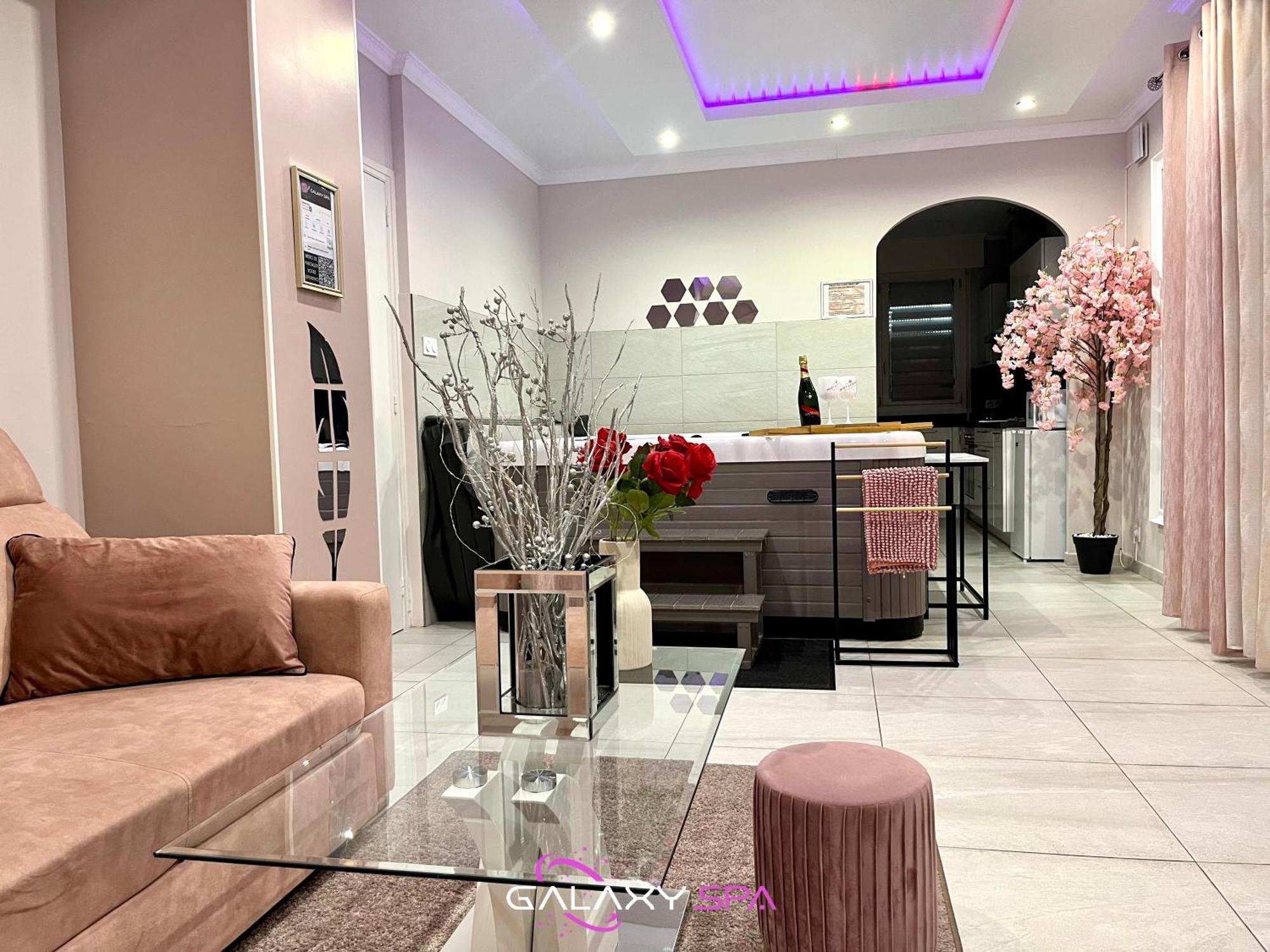 GALAXY SPA - Suite Venus avec Jacuzzi et Sauna Privatif Champigneulles Exterior foto